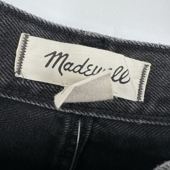 Madewell The Ballon  NWT‎ Wide Leg Jean Women's Sz 28  Pockets Black - Picture 8 of 16